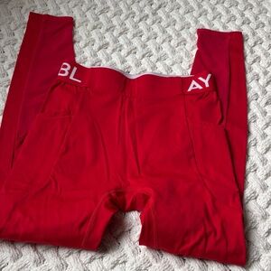 AYBL workout leggings with side pockets. Size small